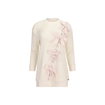 Victoria's Secret Adore Me Janine Top / Whisper White Sweatshirt Women's Whispering White