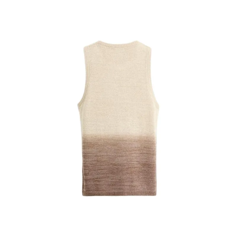 ZARA Tank Tops Men Beige-1