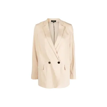THEORY Business Suits Women's Beige