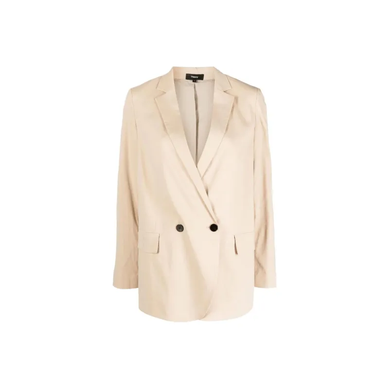 THEORY Business Suits Women's Beige-0