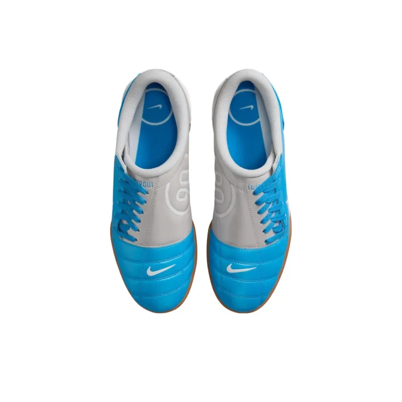 Nike Total 90 IIl Anti Slip Wear Resistant Soccer Shoes Unisex University Blue-3