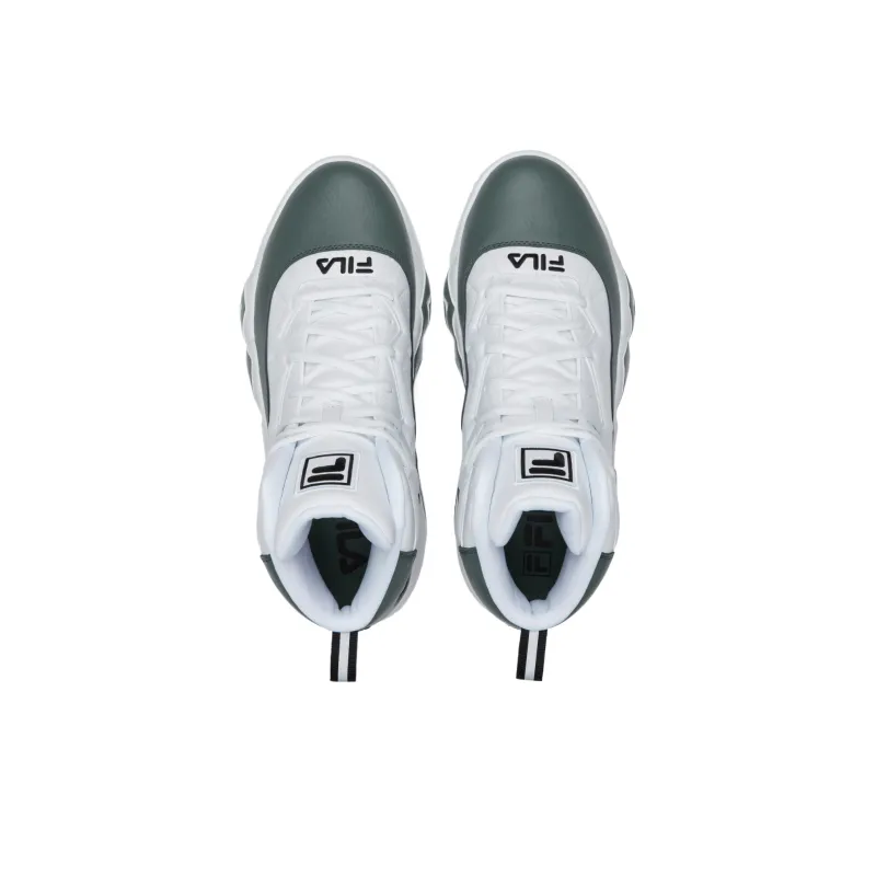 FILA MB Mid Top Basketball Shoes Men's White-3