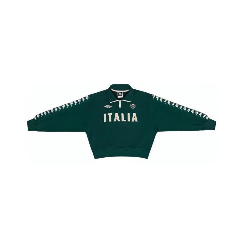 Kappa Sweatshirt Women's Glass Green-0