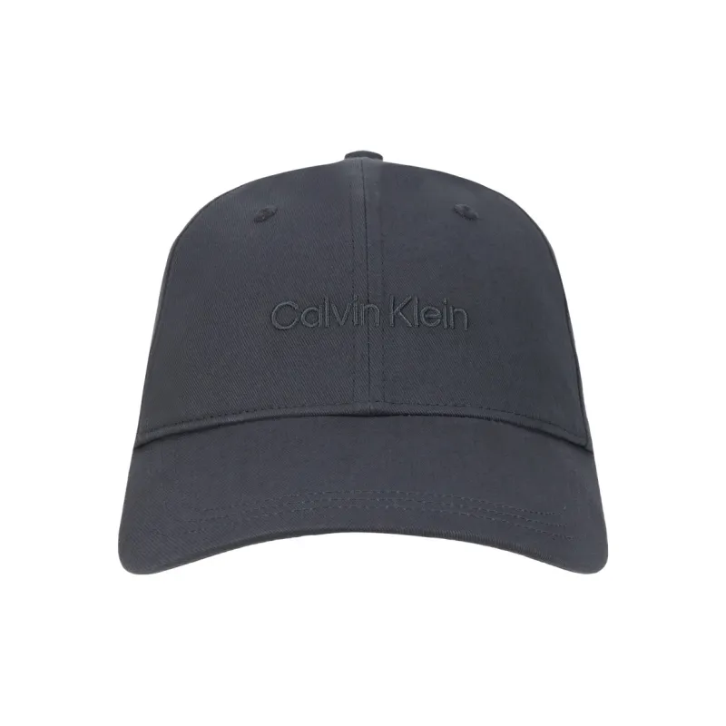 CALVIN KLEIN Cotton Baseball Caps Unisex Charcoal Gray-0