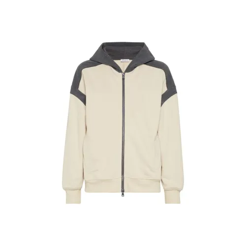 Brunello Cucinelli Smooth French Terry Hooded Sweatshirt