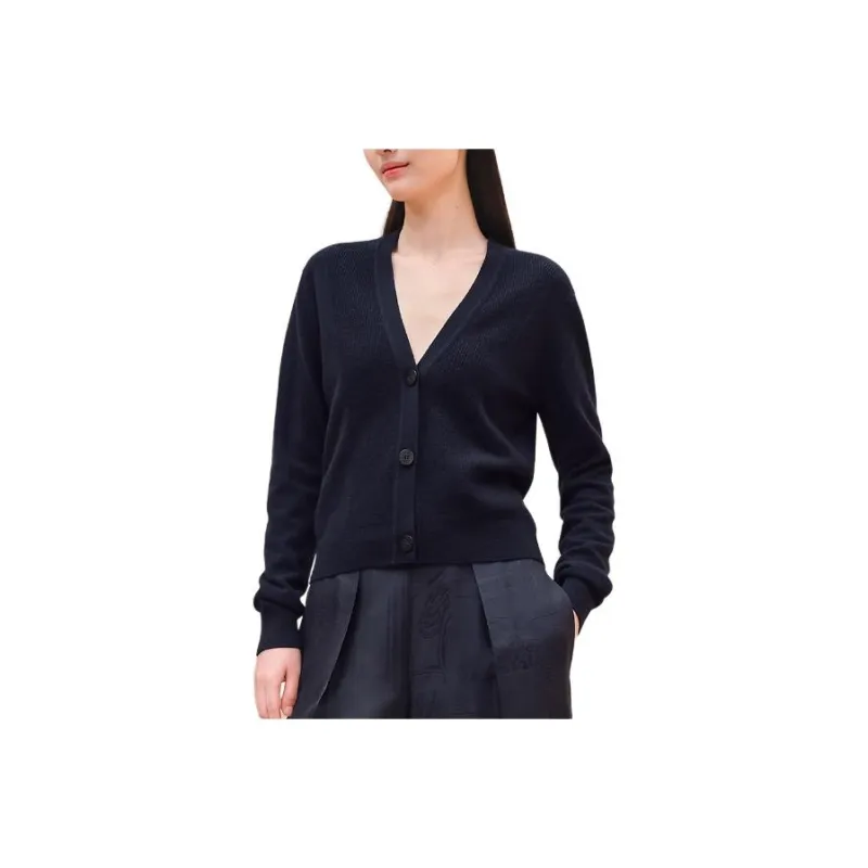 HERMES SS24 Knitwear Women's Black Blue-0