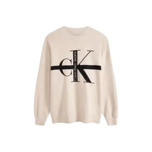CALVIN KLEIN Sweatshirt Women's Milk Cream