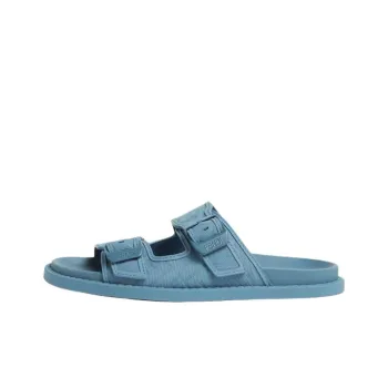 FENDI Feel Slide Slippers Men's Light Blue