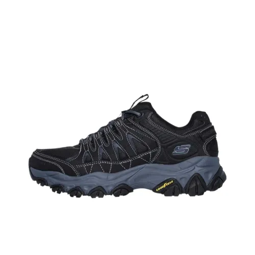 Skechers After Burn Low Top Outdoor Shoes Men's Black