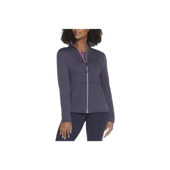 Skechers GO SNUGGLE Jackets Coats Women's Charcoal Gray