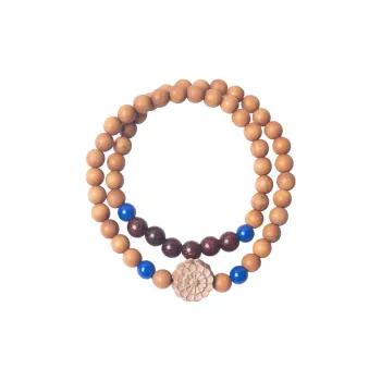 XIBAOCHUNHUA Barbie Sandalwood Wooden Bracelets Unisex