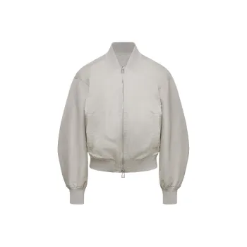NUTH Jackets & Coats Women's Light Gray Pea Green