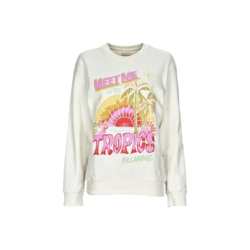 BILLABONG Sweatshirt Women's White