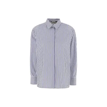 'S MAX MARA Tata Striped Button Up Shirt