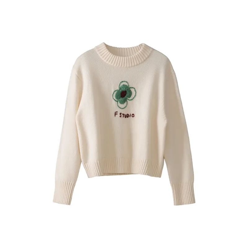 Fstudio Knitwear Women's White-0