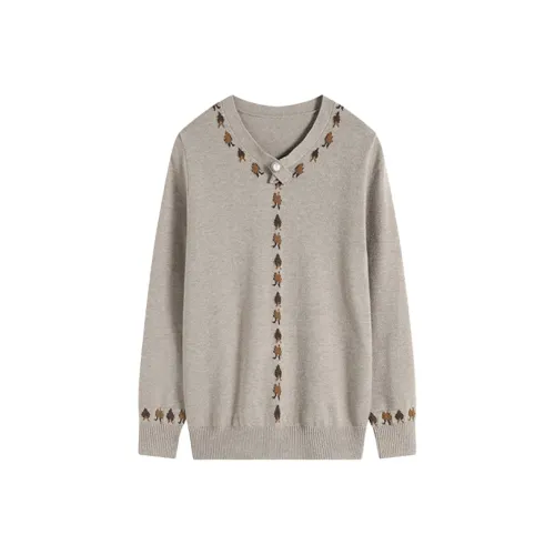 Mapping Knitwear Women's Apricot