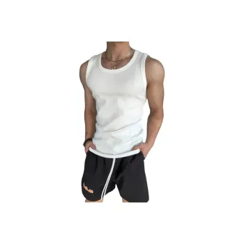 KVIV Tank Tops Men White 