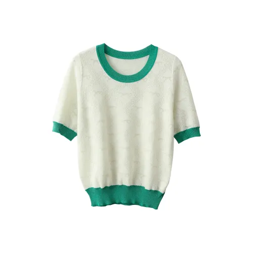 Huagaa Knitwear Women's Apricot