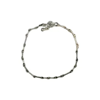 SALE E PEPE 925 Sterling Silver Bracelets Unisex Silver