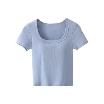 HEISU Regular T Shirt Women's Blue