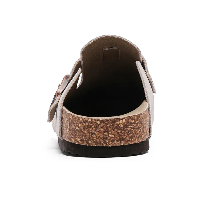 LUOMAIKE Slip Resistant Quiet Closed Toe Slippers Unisex-4