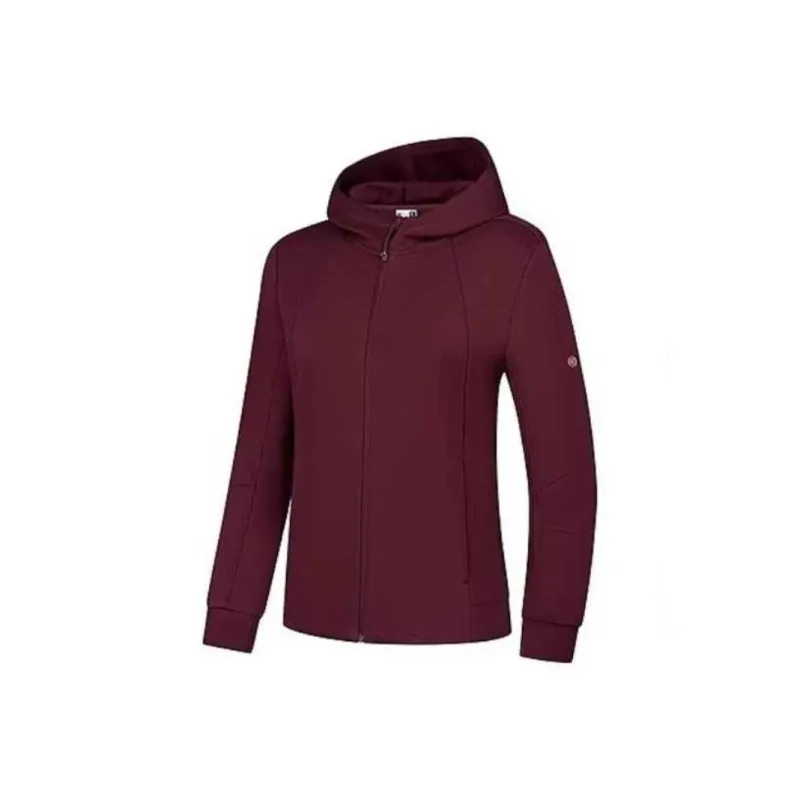 QIAODAN Sports Life Collection Jackets & Coats Women's Dark Sunset Red-0