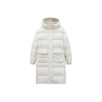 ANTA Life Collection Down Jackets Women's Euryale Stone White