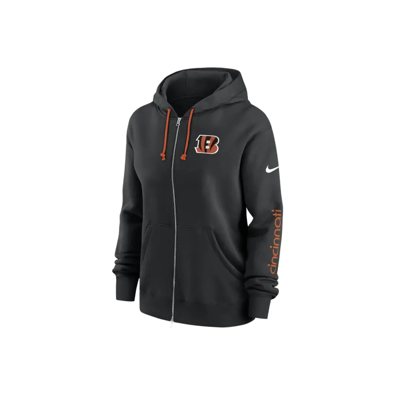 Nike Cincinnati Bengals Phoenix Women's Nike Nfl Full Zip Hoodie-0