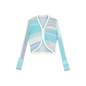 CHAU·RISING Knitwear Women's Light Aqua Blue