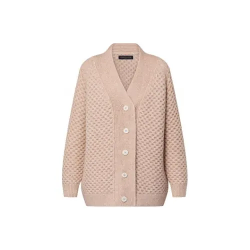 LOUIS VUITTON Honeycomb Knit Cardigan