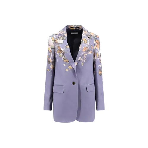 DRIES VAN NOTEN Business Suits Women's Purple