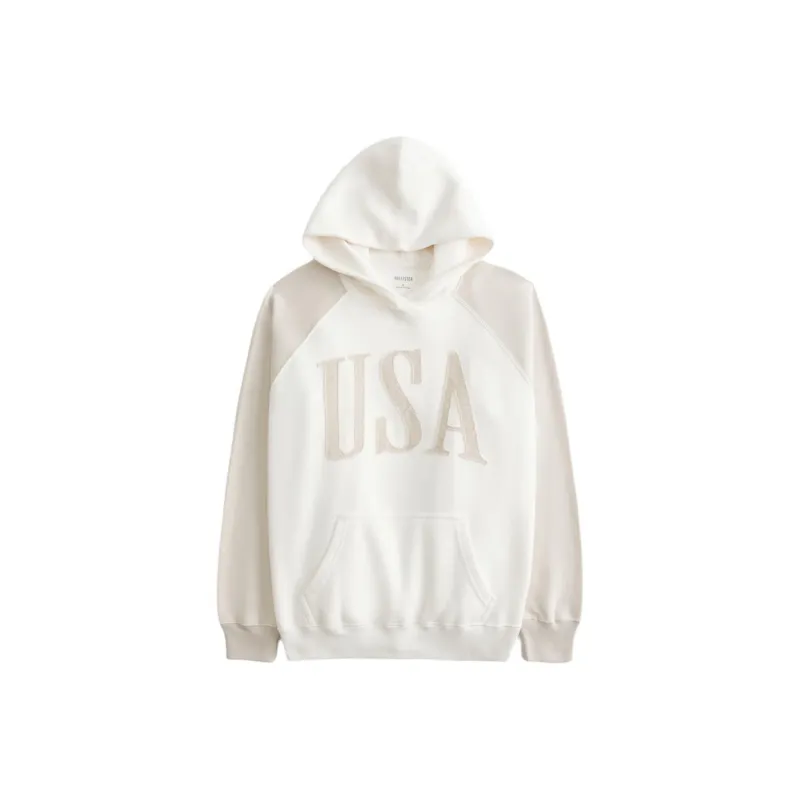 Hollister Sweatshirt Women's Light Taupe-0
