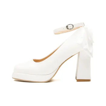 KATHRYN WILSON Chunky Heel High Heels 9cm Women's