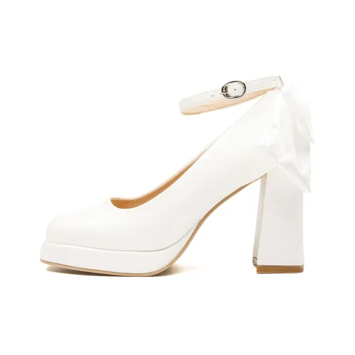 KATHRYN WILSON Chunky Heel High Heels 9cm Women's