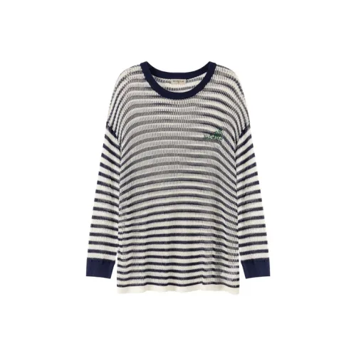 NO ONE ELSE Knitwear Women's Blue White Stripes