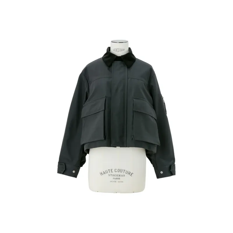 Sacai Cropped Jacket-0