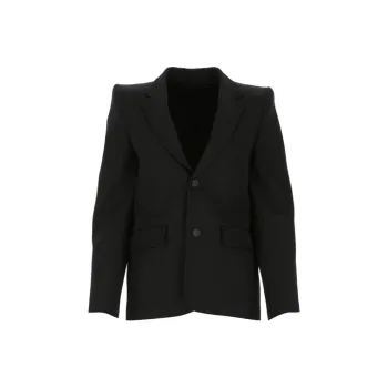 Balenciaga Curved Shoulder Blazer
