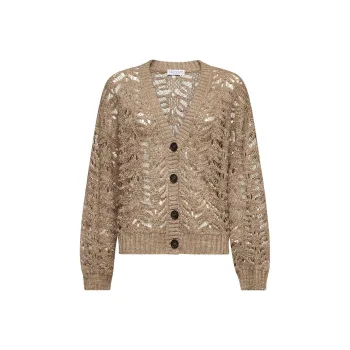 Brunello Cucinelli V Neck Buttoned Cardigan