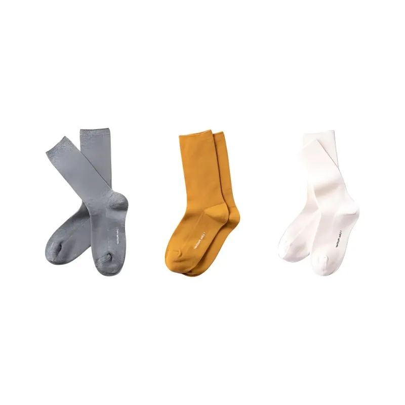 Under The Boots Mid Calf Socks Unisex 3 Pack-4