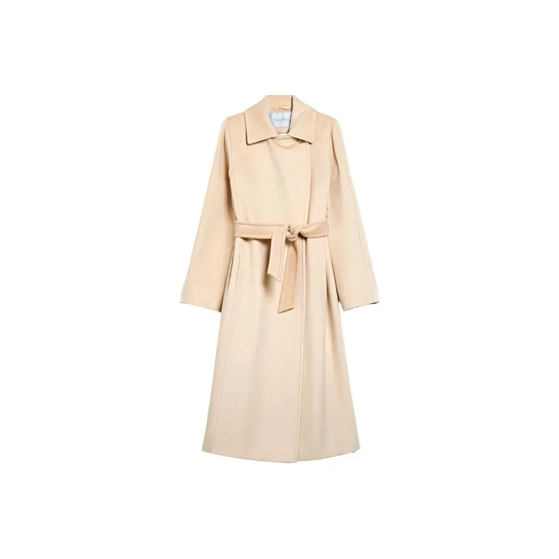 MaxMara Soldato Collection Coats Women's White-0