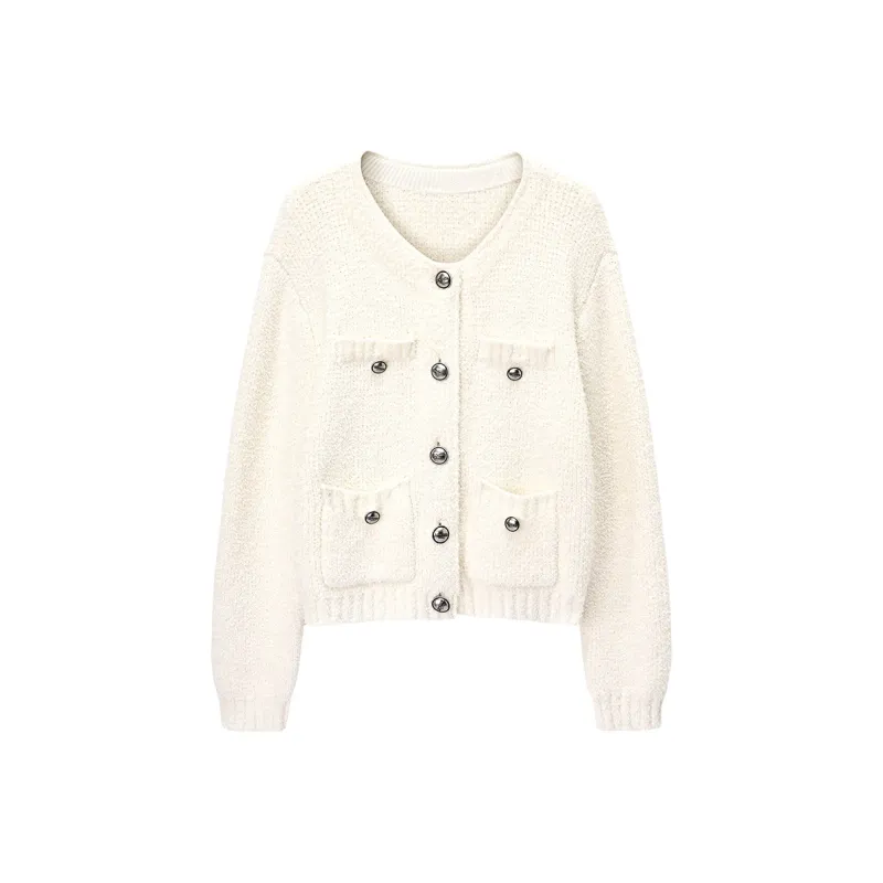 LINCchic Knitwear Women's Oyster White-0