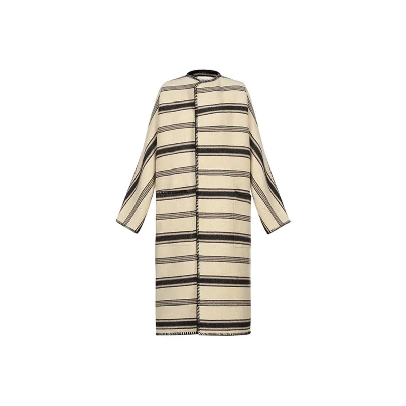 CELINE Coats Women's Vanilla-0