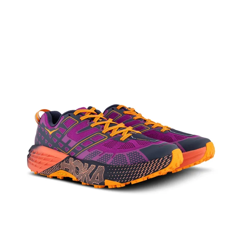 HOKA ONE ONE Speedgoat 2 Wild Flower Electric Tangerine-2