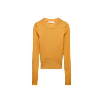 ZARA x And Wander SS25 Knitwear Women's Yellow