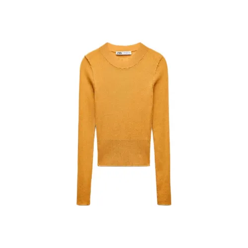 ZARA x And Wander SS25 Knitwear Women's Yellow