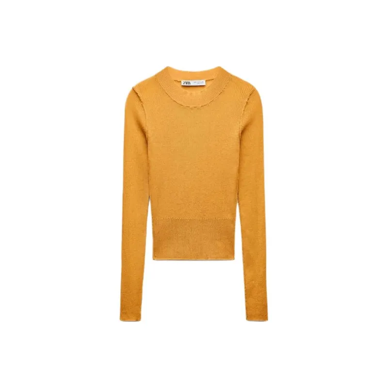 ZARA x And Wander SS25 Knitwear Women's Yellow-0