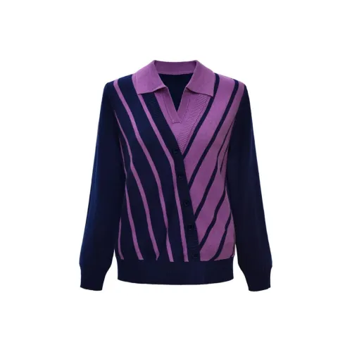 DIFFIE RIEGER Knitwear Women's Nebula Purple