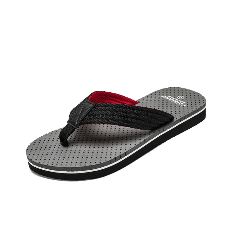 BOLE Rubber Sole Abrasion Resistant Slip Resistant Flip Flops Men's-5