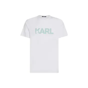 KARL LAGERFELD / Karl Lagerfeld Jeans Logo print Organic cotton T shirt