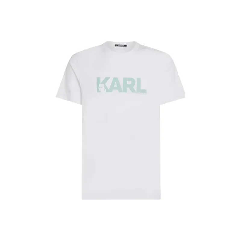 KARL LAGERFELD / Karl Lagerfeld Jeans Logo print Organic cotton T shirt-0